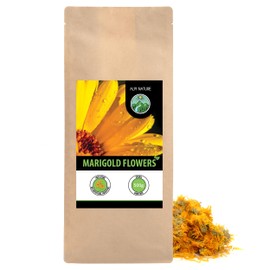 Calendula Tea 500g 1.1 lb by Alpi Nature, Whole Dried Marigold Flowers, Calendula Loose Blossom Tea