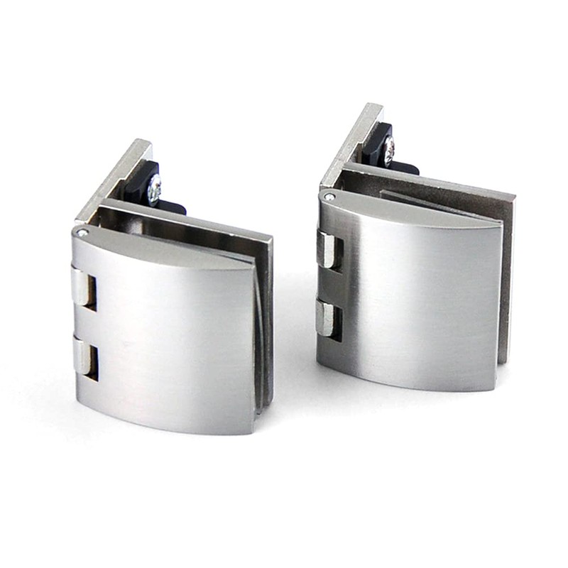 90 Degree Glass Door Pivot Hinge Kit Zinc Alloy Shower