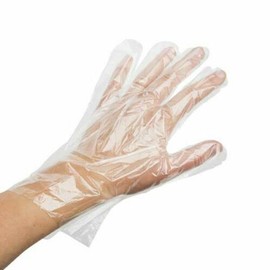 Buystarget 100 Pack Universal Clear Disposable Multi-Purpose Gloves for Food Safety Salon