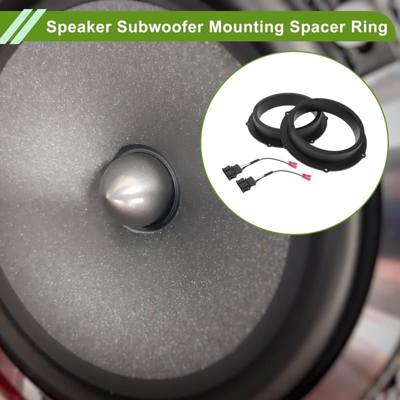 X AUTOHAUX Speaker Spacer Ring Tweeter Speaker Spacer Adapter for