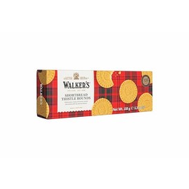 Walker's Galletas de Mantequilla Shortbread Rounds, Receta Tradicional Escocesa, Textura Crujiente y Cremosa, Elaboradas con Mantequilla Pura, Kosher,