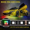 OPP ULITE Car Underglow Light Strip Dream Chasing Color, Upgraded
