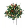 Glintopper Outdoor Light Up Artificial Christmas Tree