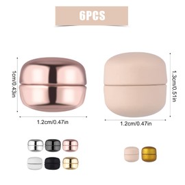 AIEX 8pcs Hijab Magnetic Pins, Strong Magnetic Hijab Pins for Women Scarf Magnets Brooch Multi-purpose Pinless Brooch for Hijabs Scarves Clothes (Multi-color)