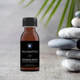 Mystic Moments | Relaxation Aromatherapy Massage Oil Blend 250ml - Natural Massage Blend Made With Essential Oils for Spa & Massage Therapy