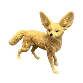 Deluxebase Mini Animal Adventure Replica - Fennec Fox. Small sized realistic toy fox figure that makes an ideal animal toy for kids