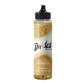 Vanilla Drizzles by KetoGoods - Vanilla Syrup - Flavored Allulose. Sugar free coffee syrup - Non GMO, Kosher, and Keto friendly. Keto syrup for pancakes, tea, granola, oatmeal, cocktails and more - 16.2oz (480ml)