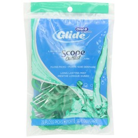 Oral-B ADV Floss Pick W/Scope 75