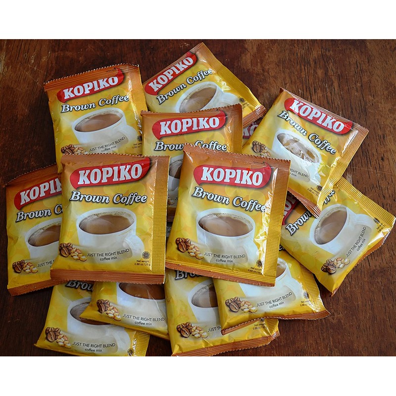 Kopiko Instant 3 in 1 Brown Coffee Mix with Creamer
