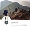 Gatuida 2pcs Multifunctional Compass Carabiner Graduated Zinc Alloy Keychain for
