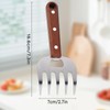 Meat Claws Shredder,Stainless Steel Pulled Pork Claws with Bottle Opener