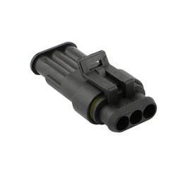 Aiqeer 30 Kit Car Cable Connector Plug Set, Car Waterproof Electrical Cable Connector, Waterproof Quick Connector (1 Pin, 2 Pin, 3 Pin, 4 Pin)