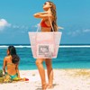 Fammart Mesh Beach Bag, Casual Womens Shoulder Handbag, Large Sandproof