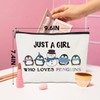 Penguin Gifts Funny Penguin Makeup Bag Penguin Stuff Merch Cosmetic