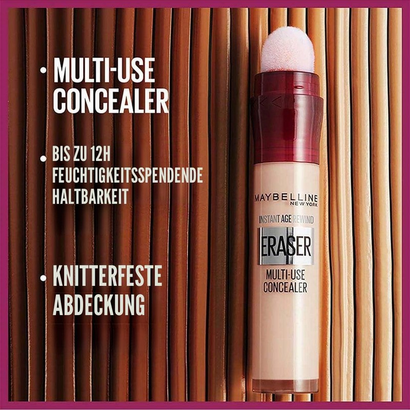 Maybelline Eraser, Eye Concealer, 6.8 ml, Skin Colour