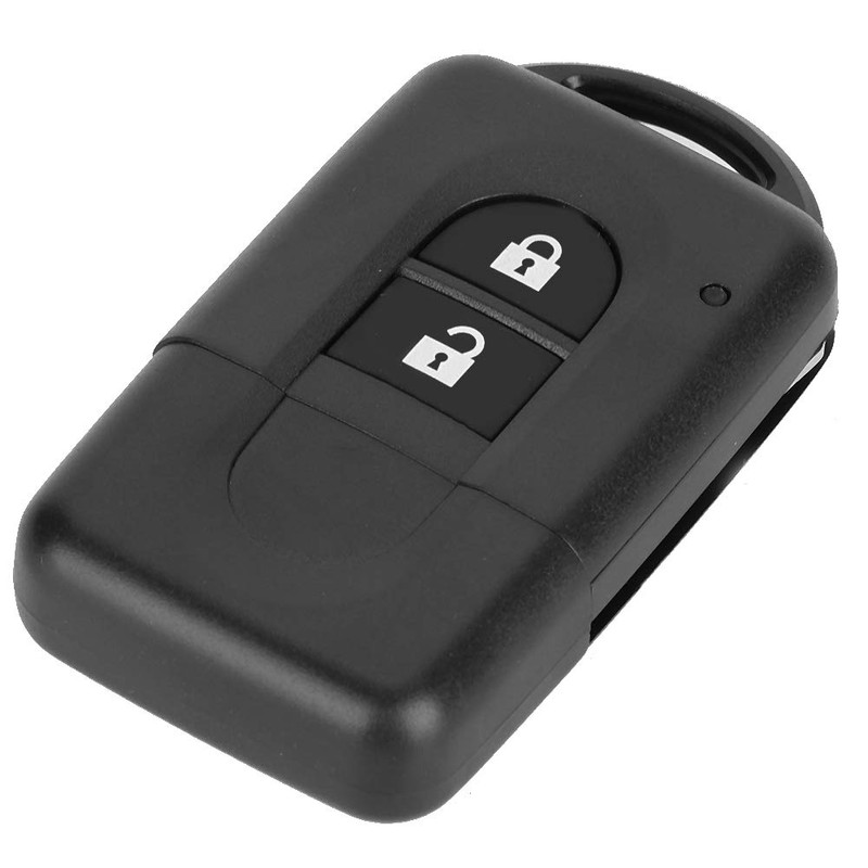 Key Fob Case, 2-Button ABS Car Remote Flip Key Fob