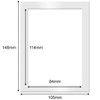 Fabian Clarke London® Pack of Ten A6 White Photo Picture