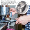 Reusable Stainless Steel Coffee Pad Filter, Single Cup Coffee Machines,