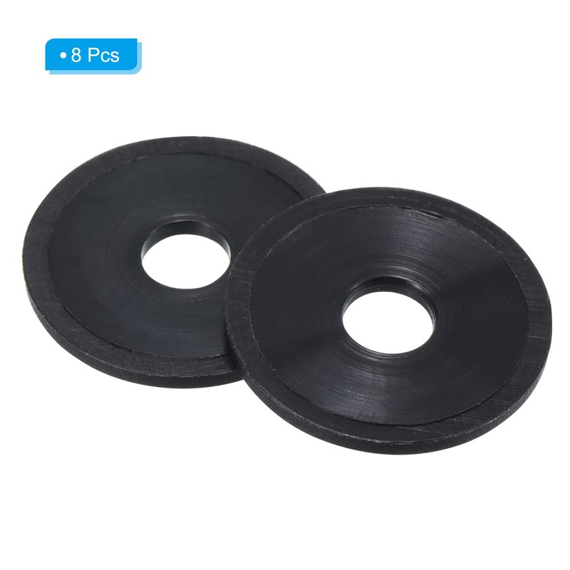 PATIKIL M4 Nylon Flat Washers 8 Pack 4mm Inner Diameter