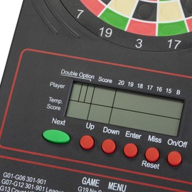 Accudart LCD Electronic Touch Pad Dart Scorer Scores up to 18 Game Types for 8 Players