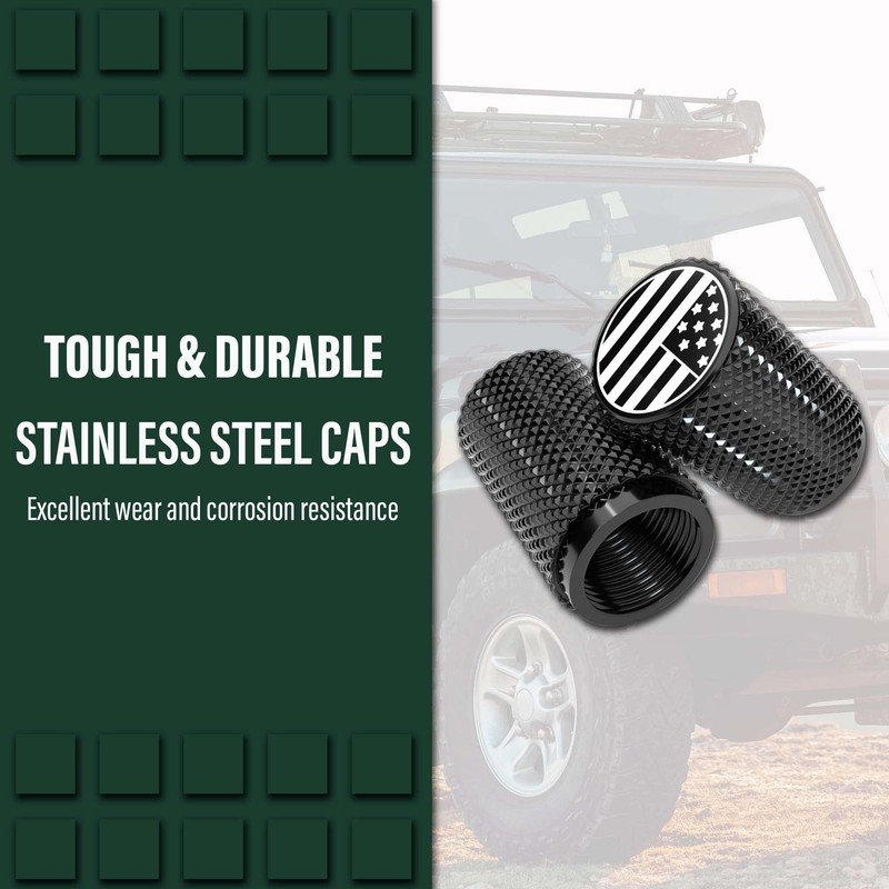 STEEL HAWK Engraved Precision CNC Machined Stainless Steel Extended Knurled
