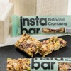 instabar(インスタバー) ピスタチオ & クランベリーバー 35g×3本(グルテンフリー ギルトフリー プロテイン)