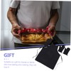 LABRIMP Cooking Apron Suit Heat Resistant Mitts Pot Holders Set