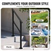 VEVOR Handrails for Outdoor Steps, 2 PCS 2 Step Stair