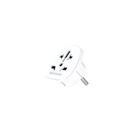 Verbatim World-to-Europe WTEU‑01 Travel European Plug Worldwide 100-250V Plug Adapter for USA UK England Australia