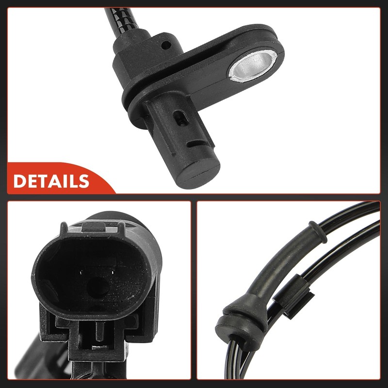 Frankberg 1x ABS Sensor 2-Pin Front Left or Right Compatible
