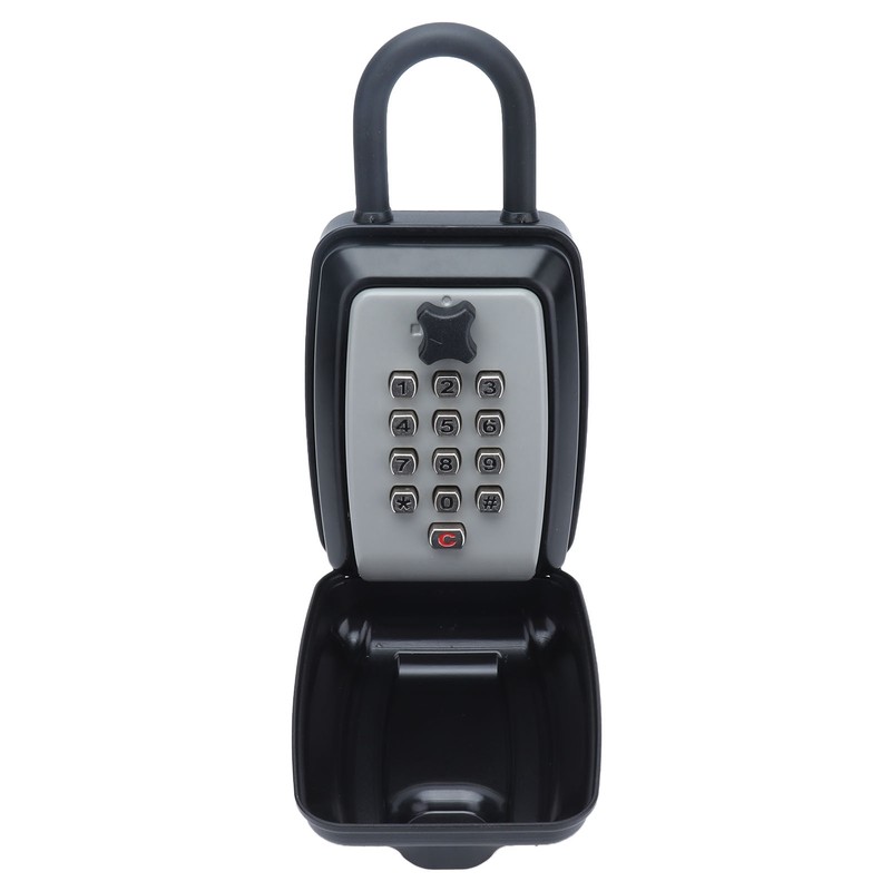 Key Locks Storage Box Large Capacity Safe 4 Digit Combination