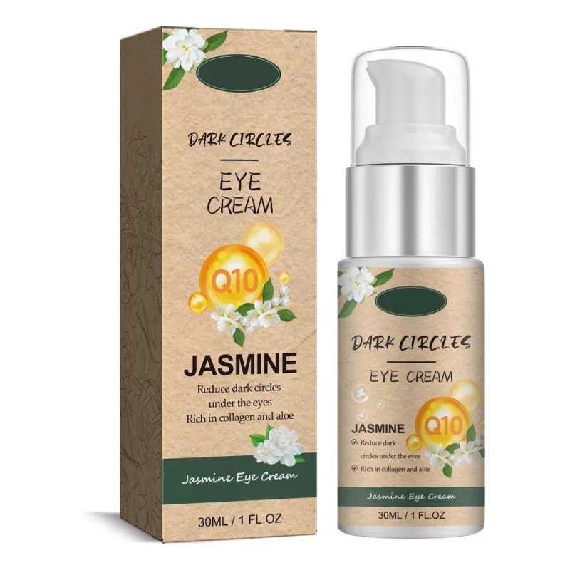 Crema De Ojos Para Eliminar Ojeras Con Jazmín, Ojeras,