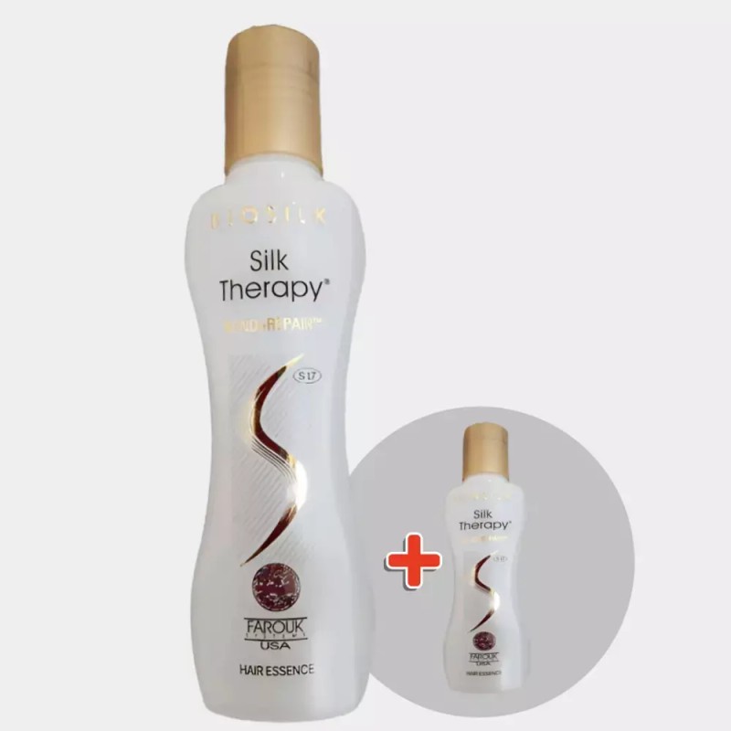 Silk Therapy 실크테라피 열보호 에센스 모이스처 130ml+15ml (손상모) Silk Therapy