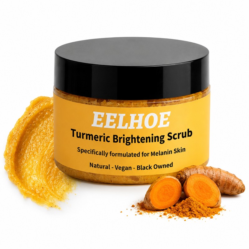 Turmeric Body Scrub for Exfoliating – Sea Salt & Vitamin
