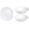 Corelle 12-1/4-Inch Serving Platter, Winter Frost White - 2-Pack with