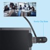 Clip On Security Cubicle Convex Mirror for Personal Safety, Open