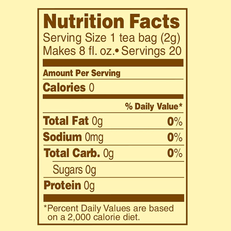 Celestial Seasonings Herb Tea True Blueberry 20 Bag (Pack of