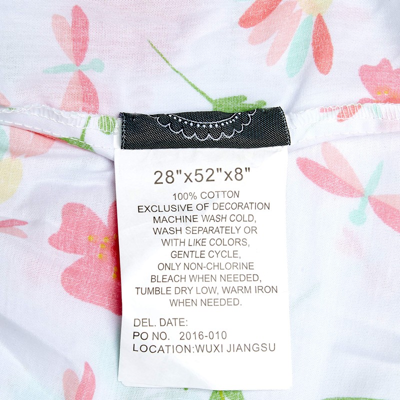 My Baby Sam Crib Sheet, Spring Floral