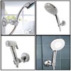 2 x Suction Cup Holder for Shower, Removable Holder with