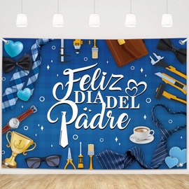MEHOFOND - Fondo de fotografía de feliz día del padre mexicano, feliz día del padre, feliz cumpleaños, papá, mejor papá, decoración de fiesta de cumpleaños, pancarta de fotos de 7.5 x 5 pies