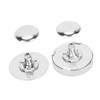 50 Sets Magnetic Button Clasp Snaps 18x5mm Thick High Hardness