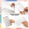 2Pcs Chore Chart Board for Family Kids Portable Memo Plastic