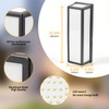 LANFU LED Aluminum Wall Sconce Waterproof Outdoor Wall Light,Modern Porch