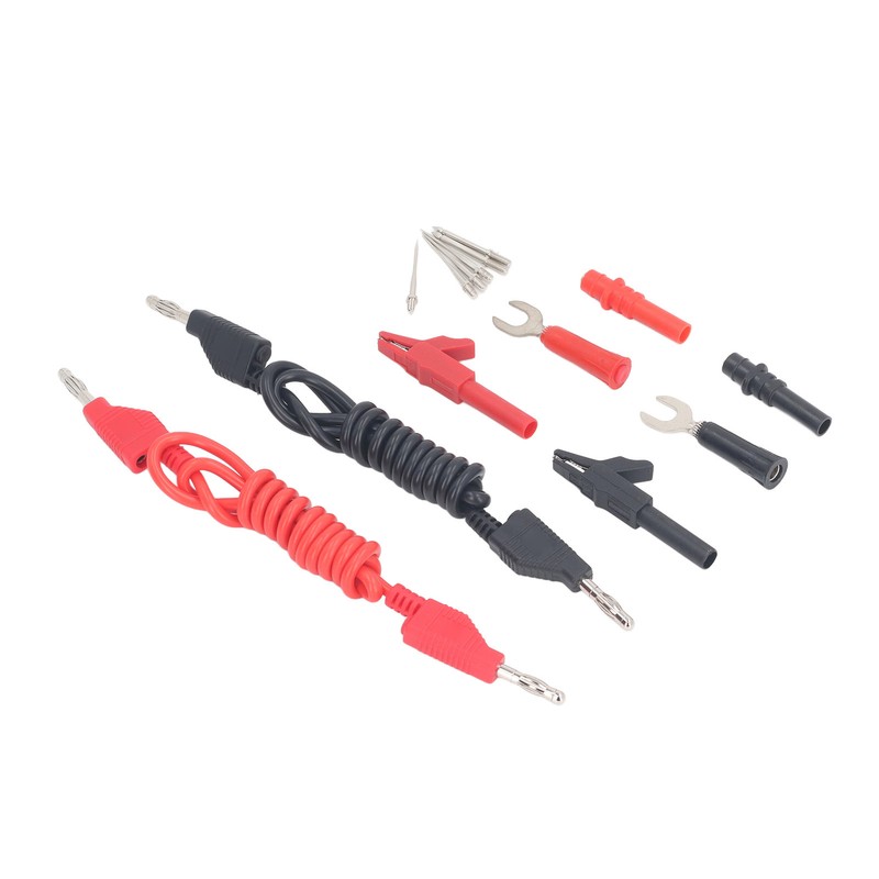 Banana Plug Silicone Test Leads Kit 2000V 20A 18AWG 4mm