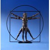 Parastone - DaVinci Vitruvian Man Sculpture - Bronze - Resin,
