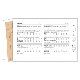 SIMPLICITY Sewing Pattern SS9966A Misses' Tops A (6-8-10-12-14-16)