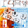 24Pcs Sport Party Favors 12 Pcs Reusable Soccer Ball Water
