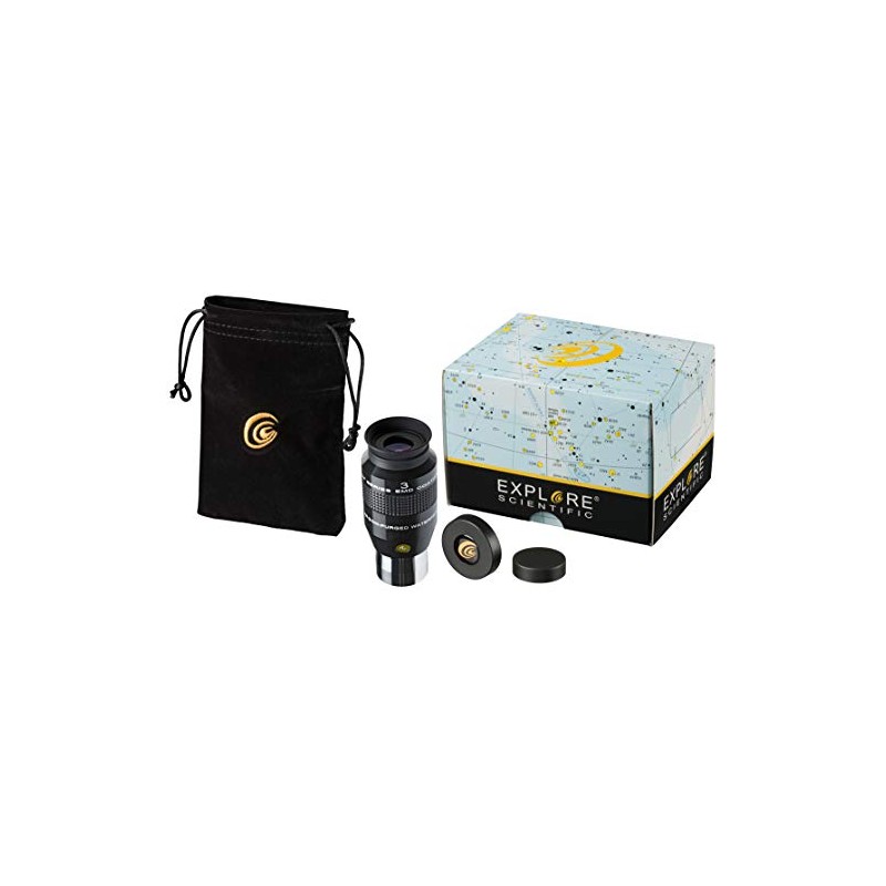 Explore Scientific 52° LER Eyepiece 3 mm Ar (1.25 Inches)