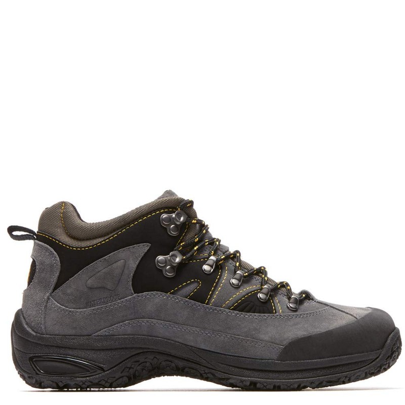 Dunham Men's Cloud Mid Cut Waterproof Boot,Slate Black,16 2E US