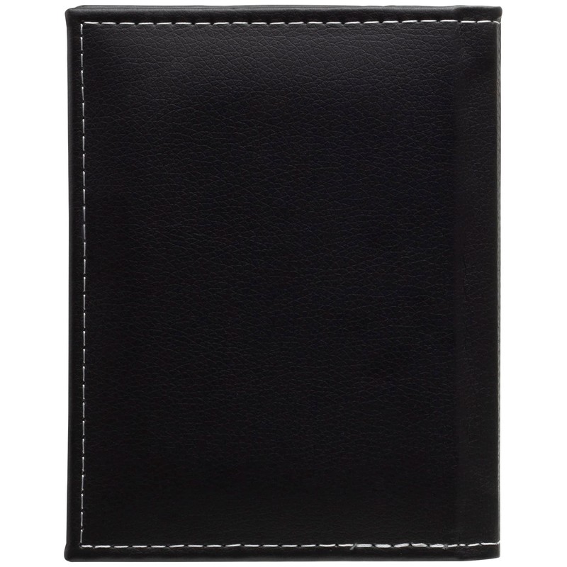 Neil Enterprises Inc. 4x6 Black Photo Album with White Stitching